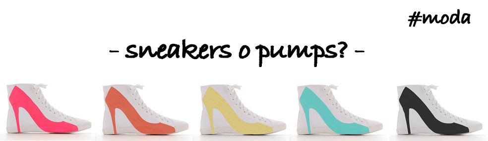 Le sneakers che vogliono essere pumps.. o viceversa!
