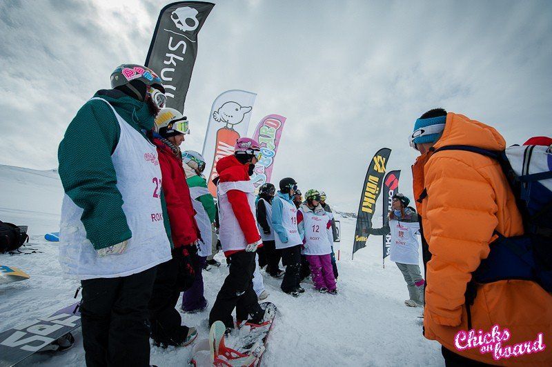 Cervinia in condizioni perfette per il Roxy Chicks Game