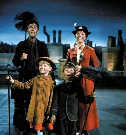 Una scena di Mary Poppins