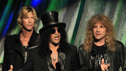 Slash parla alla Rock and Roll Hall of Fame 2012