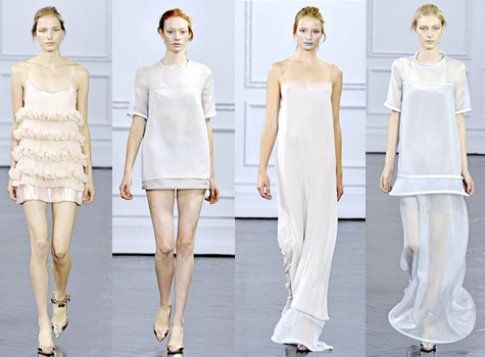 Una delle collezioni di Richard Nicoll