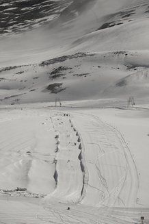 La seconda area jibbing delo snowpark