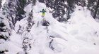 Ingrid Backstrom in deep powder