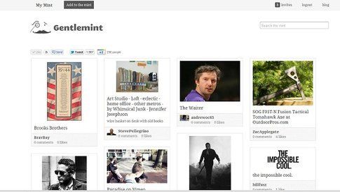 Gentlemint la versione per uomini di Pinterest