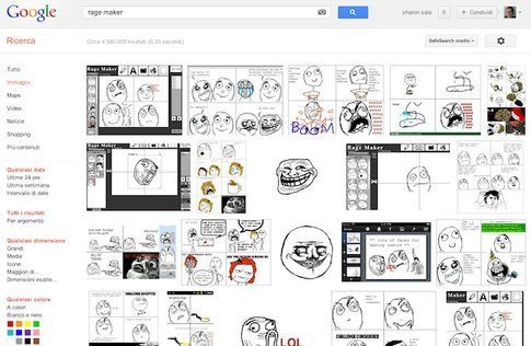 Rage Maker - Alcune vignette su Google