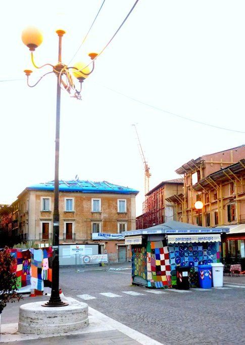 Piazza Duomo, L'Aquila, aprile 2012