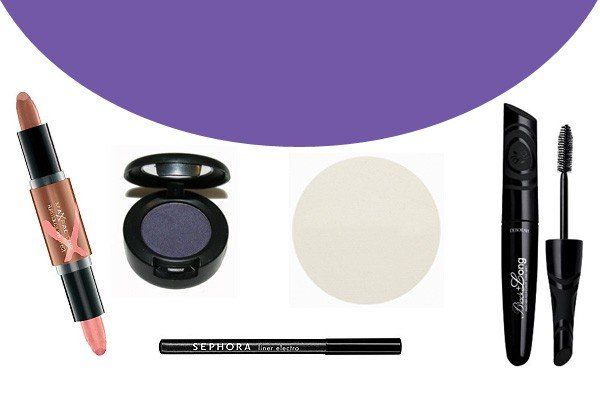 Make up in cinque mosse: violet touch
