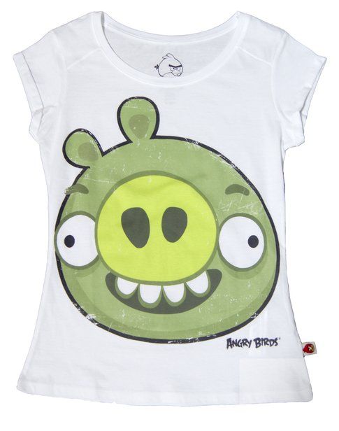 Angry Birds e Bershka: tee da donna