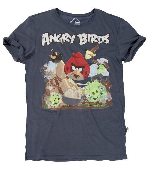 Angry Birds e Bershka: tee da uomo