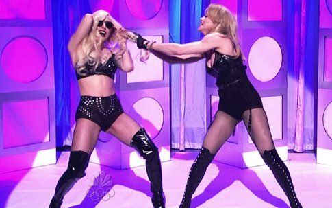 Lady Gaga Vs Madonna in una puntata del Saturday Night Live
