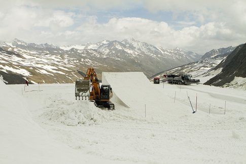 Lavori in corso nello snowpark