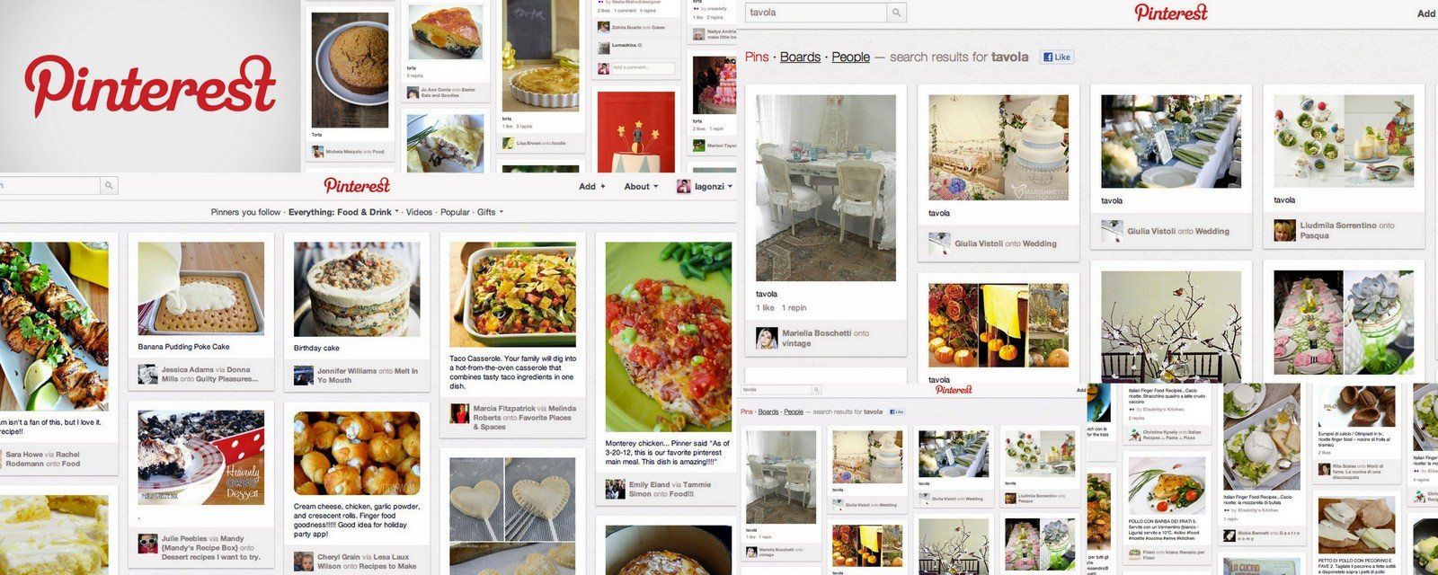 Pinterest e la cucina, un connubio vincente?