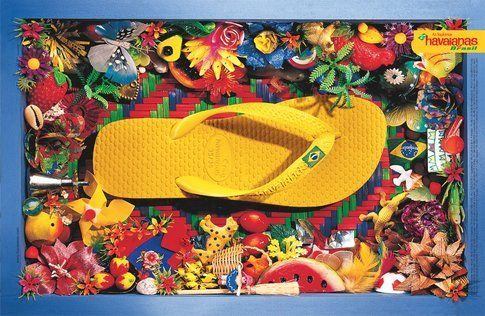 Havaianas made in Brazil