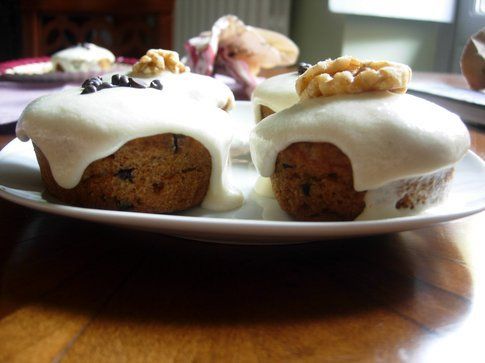 muffin dolci vegan con top di frutta secca di gioia