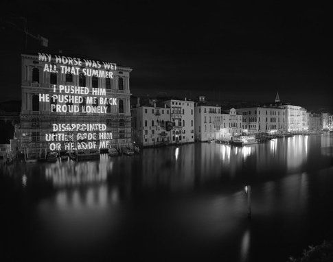 Jenny Holzer - Blur, Venezia 2003