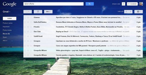 Personalizza il tuo tema di Gmail