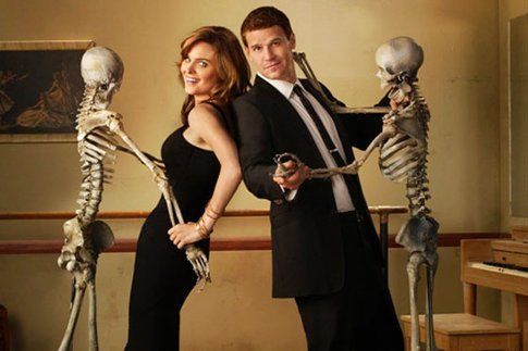 I due protagonisti di Bones