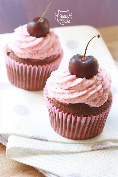 cupcakes cherry cola di gaietta (shake&bake)