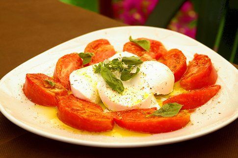 caprese mozzarella e pomodoro!