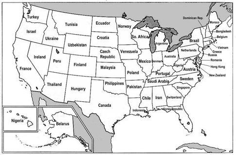 US States Renamed For Countries With Similar GDP