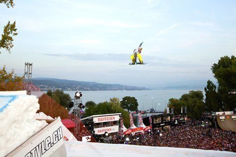 Pat Burgener alla scorsa edizione del Freestyle.ch. Foto di Marc Weiler