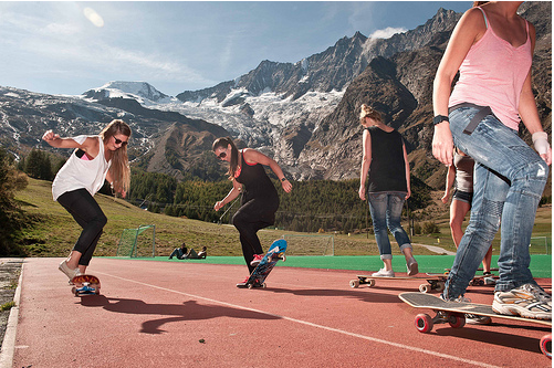 Women in Boardsports torna a Saas Fee