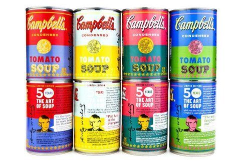 Campbell's Soup - Warhol Limited Edition Cans