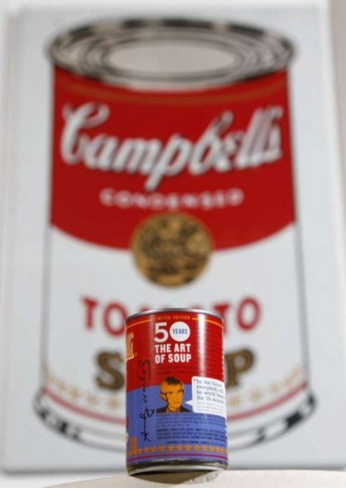 Campbell's Soup - Warhol Limited Edition Cans