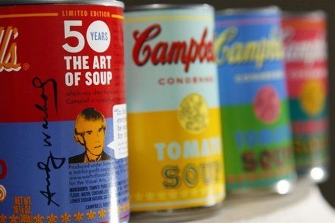 Campbell's Soup - Warhol Limited Edition Cans