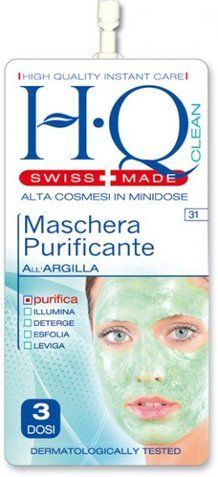 Maschera purificante all'argilla -  HQ cosmetici