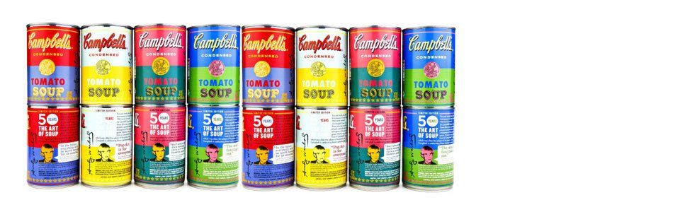 Zuppa Campbell's di Warhol: l’edizione speciale nel 50° anniversario