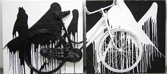 Erika Calesini e l'upcycling artistico della bicicletta