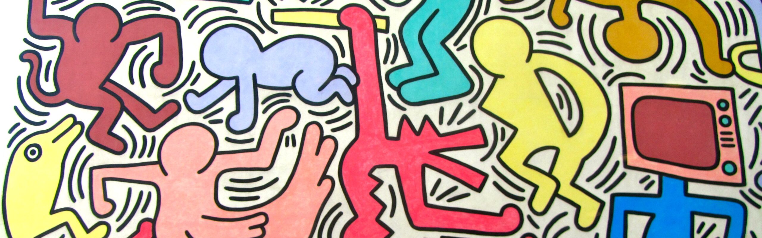 Tuttomondo di Keith Haring a Pisa: la mostra a Palazzo Blu e il murales