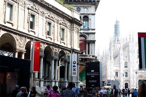 il Duomo che fa da cornice