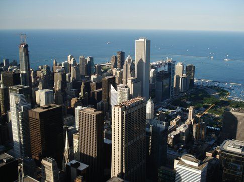 Skyline di Chicago dalla Willis Tower