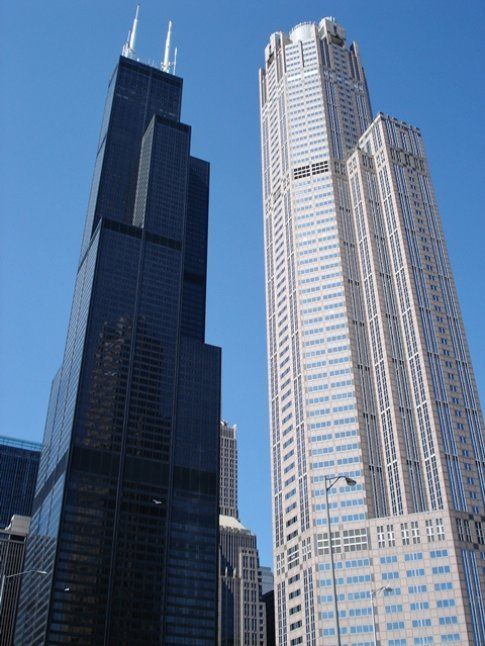 Willis Tower (a sinistra)