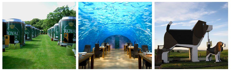 Gli hotel più strani del mondo!