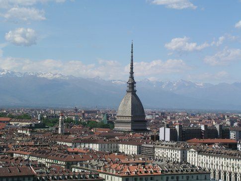 Vista della città con Mole Antonelliana