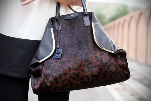 la mia borsa leopardata