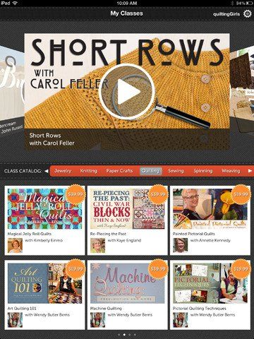 Craftsy per iPad: Il fai-da-te come non si era mai visto