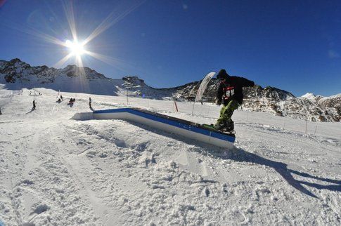 La easy line in Val Senales