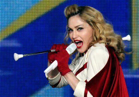 Madonna in concerto a New Orleans