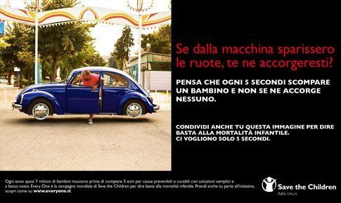 La campagna save the children