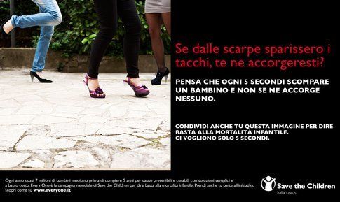 La campagna save the children