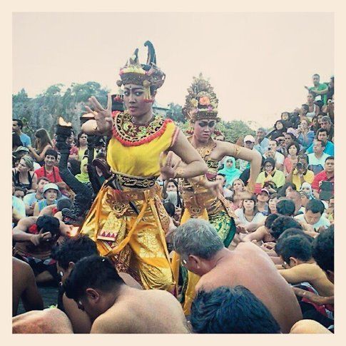 Kecak dance ad Ulu Watu Temple