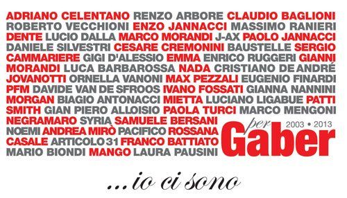 Io ci sono: il tributo in musica di cinquanta artisti italiani a Giorgio Gaber