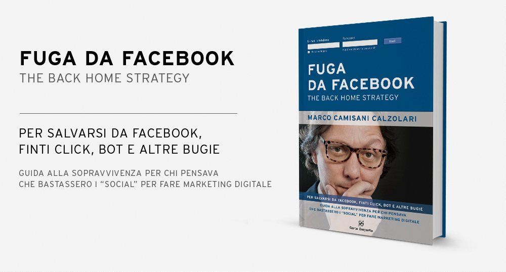Fuga da Facebook: libro o provocazione?