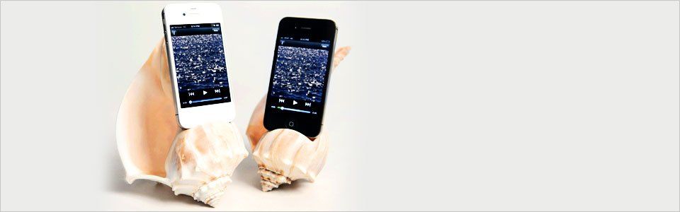 Shellphone loudspeaker: una volta nelle conchiglie ci sentivi il mare…