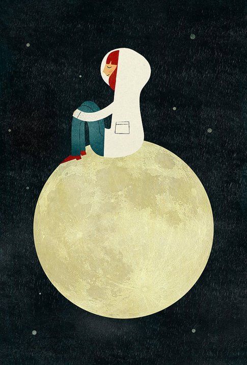 On the Moon di Blanca Gomez