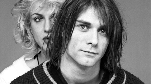 Kurt Cobain e Courtney Love - foto da Retronaut